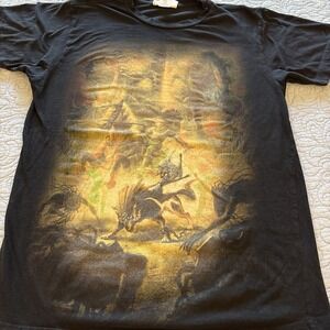 The Legend Of Zelda Twilight Princess Changes Size Large Promo Tshirt Y2K